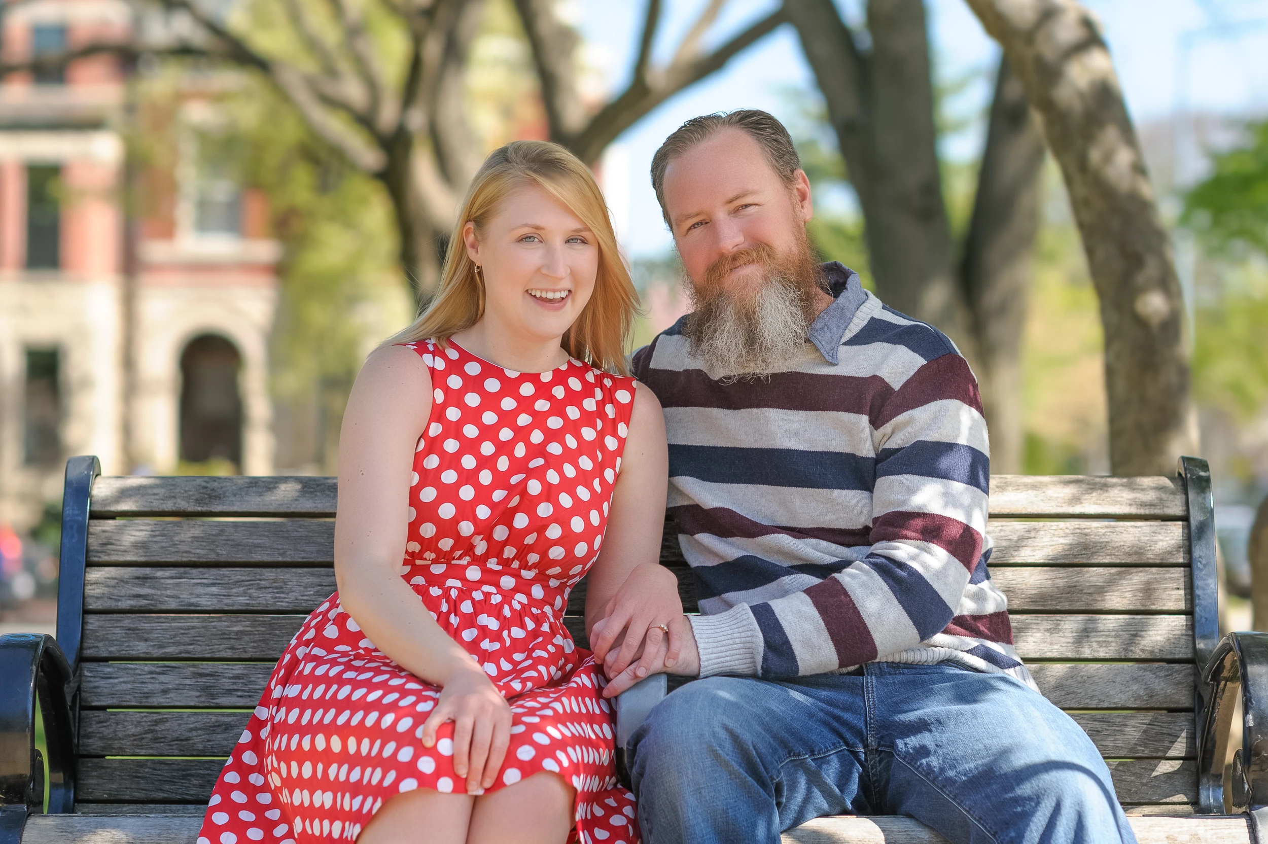 Engagement photography session